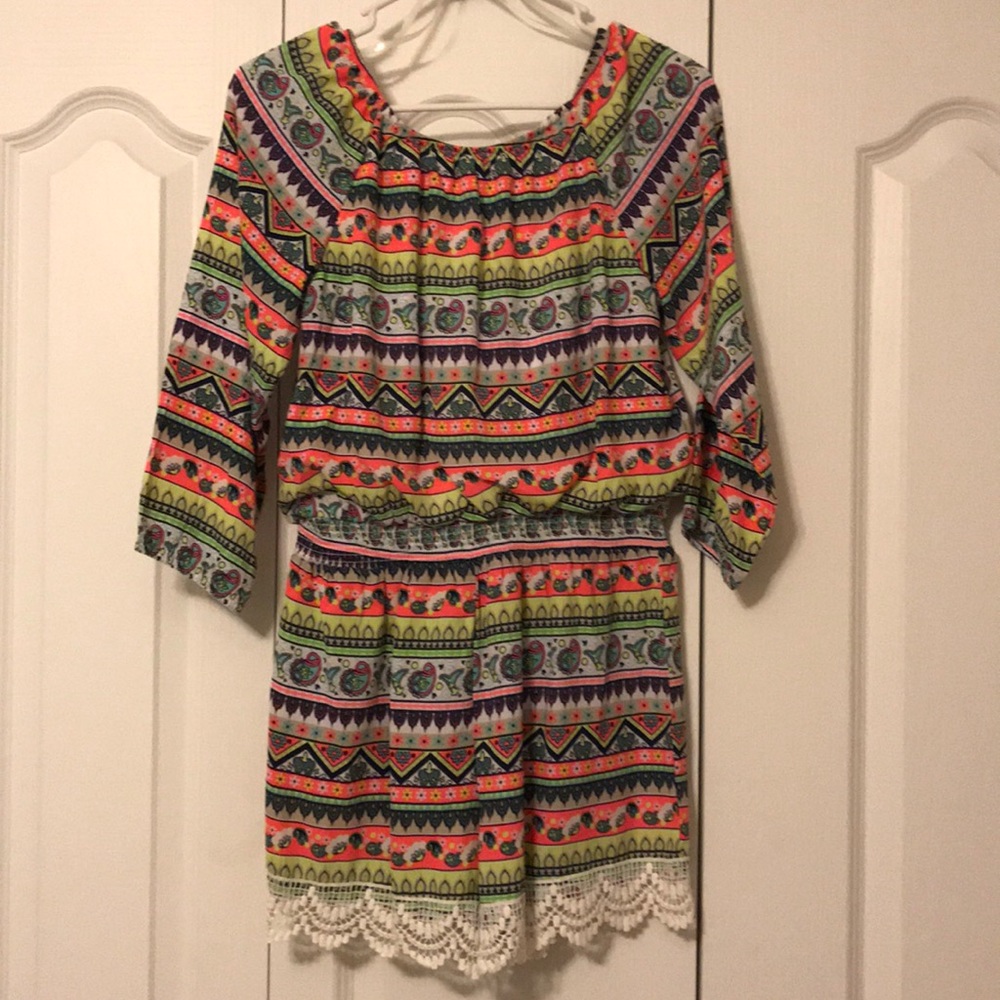 Multi-colored romper - Picture 2 of 4